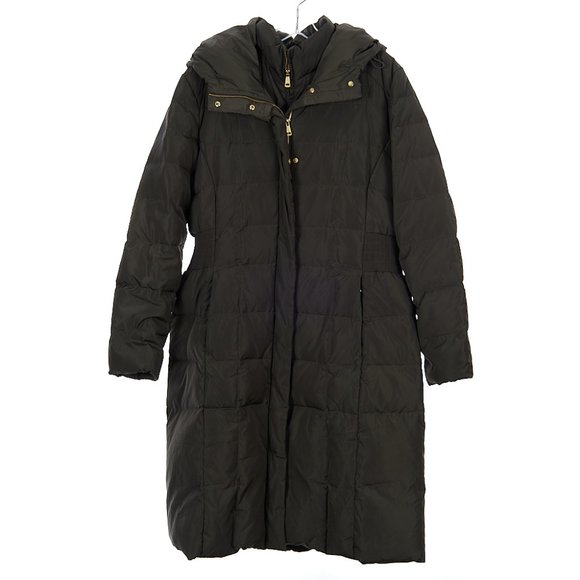 Cole Haan Bib Insert Down & Feather Fill Coat Women's Size XL - Picture 2 of 12